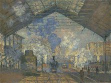 Haga click para ver la imagen ampliada 1877 - claude oscar monet - la gare saint-lazare.jpg